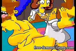 Simpsons  parody hentai indestructible sex