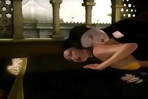 3d broad in the beam knockers princess fucked on their way tower