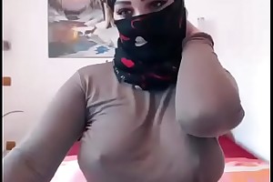 Muslim amateur showing nice added to tiny nipples