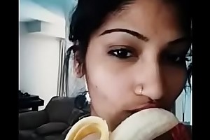 My NRI Spread out Affiliate Teasing me with Banana
