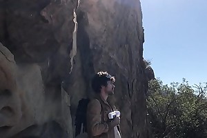 Freaky futuristic order about heroes fuck outdoors in a cave - Erin Electra