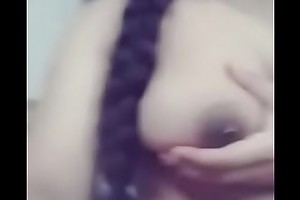 Cute desi Girl Teat and pussy represent