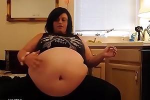 Jumbo bloated belly!