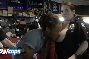 MILF patrol harasses black mechanic