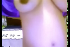 Preggo webcamgirl spreads limbs and rubs pussy - ProxyCams free xxx video 