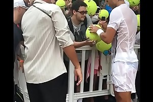 Rafael Nadal Wet and In the matter of Stripped