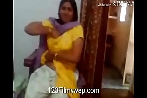 Indian Motor coach Trainer Showing Boobs To school student