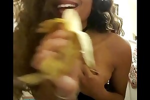 Desi girl Priya boobs press teasing greater than webcam