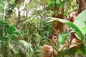 Happy-go-lucky Brazilian Jungle Sexual congress