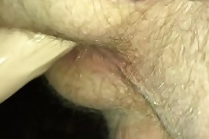Anal dildo just about exasperation juice