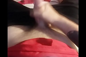 Masturbating on bed just for fun