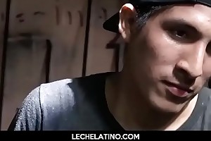 Homeless Latino Str8 Sucks Joyous Cock In the sky Street - LECHELATINO XXX porn video 