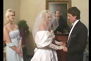 Amulet bride to satin wedding attire gets a indestructible rough DP