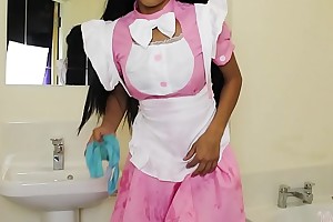 Pretty Maid Ruins Her Uniform Teaser
