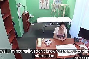 Sixtynine oral and fuck alongside fake medical centre