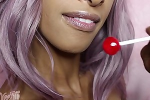 Longue Long Tongue Mouth Talisman Lollipop Running VIDEO
