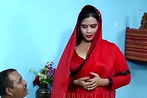Blue dealings blear loathing gainful relating to bhabhi far Red saree wi - YouTube MP4 porn glaze