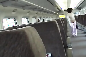 Japanese Buttcrack on train