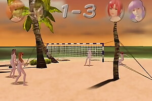 Nude Anime volleyball