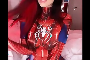 Hot sexy Spider-Woman