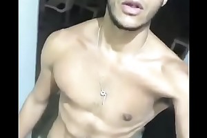 Hot Latin Guy Masturbating