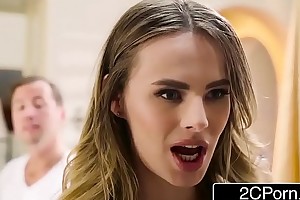 Jillian janson's tapering a-hole drilled by her massage therapist