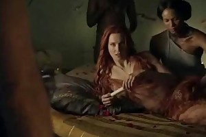 Spartacus - the best intercourse scenes (anal, orgy, lesbian)