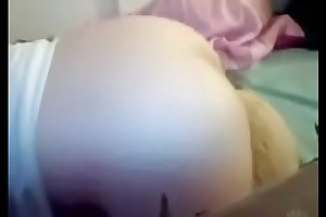 Young Chubby Girl humps hefty teddy till orgasm